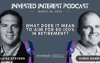 Invested Interest Podcast: What Does it Mean to Aim for 80-100% in Retirement?